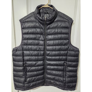 Red Head Bass Pro Shops Mens Size 2XL Black Duck Down Filled Puffer Vest Warm